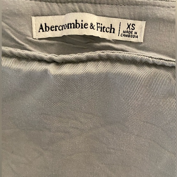 Women’s Abercrombie & Fitch light blue skirt, xs. Zipper on side. A -line skirt - Picture 4 of 4